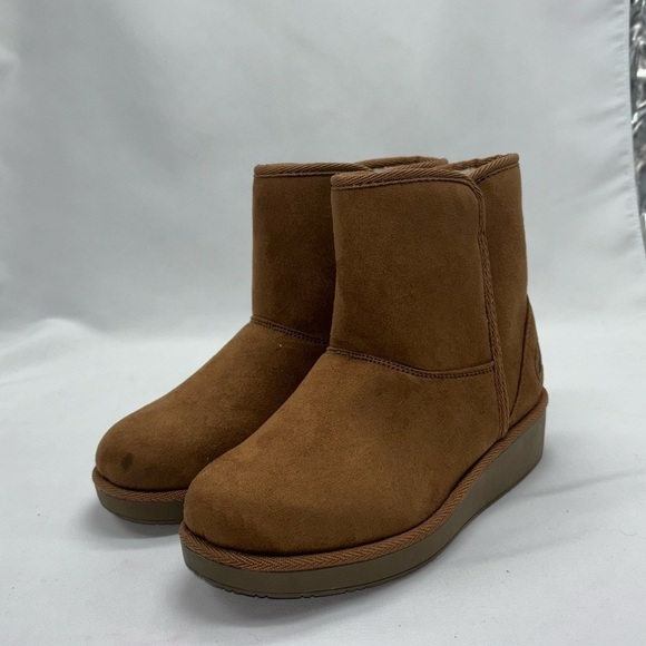 NWOT Air walk brown color slip on‎ booties size 6.5 - Picture 2 of 7